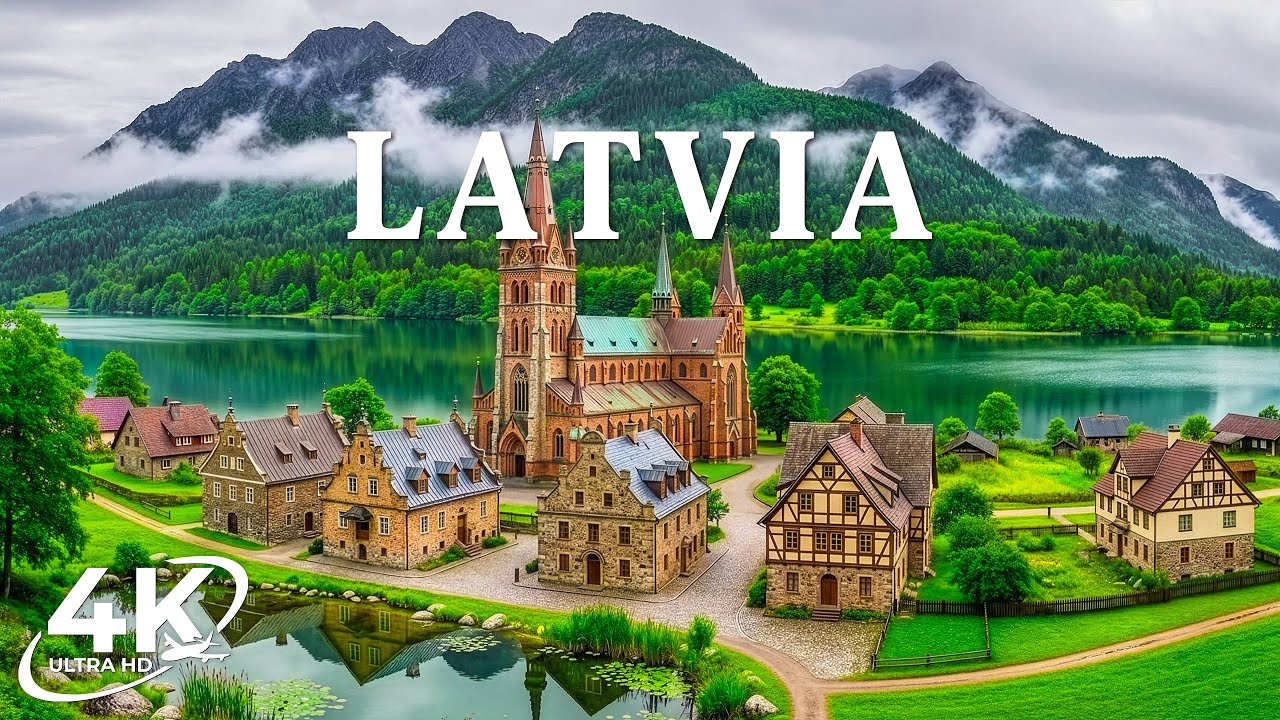 Latvia 4K | Baltic Poetry of Nature – Pine Forests, Quiet Shores & Soft Northern Light