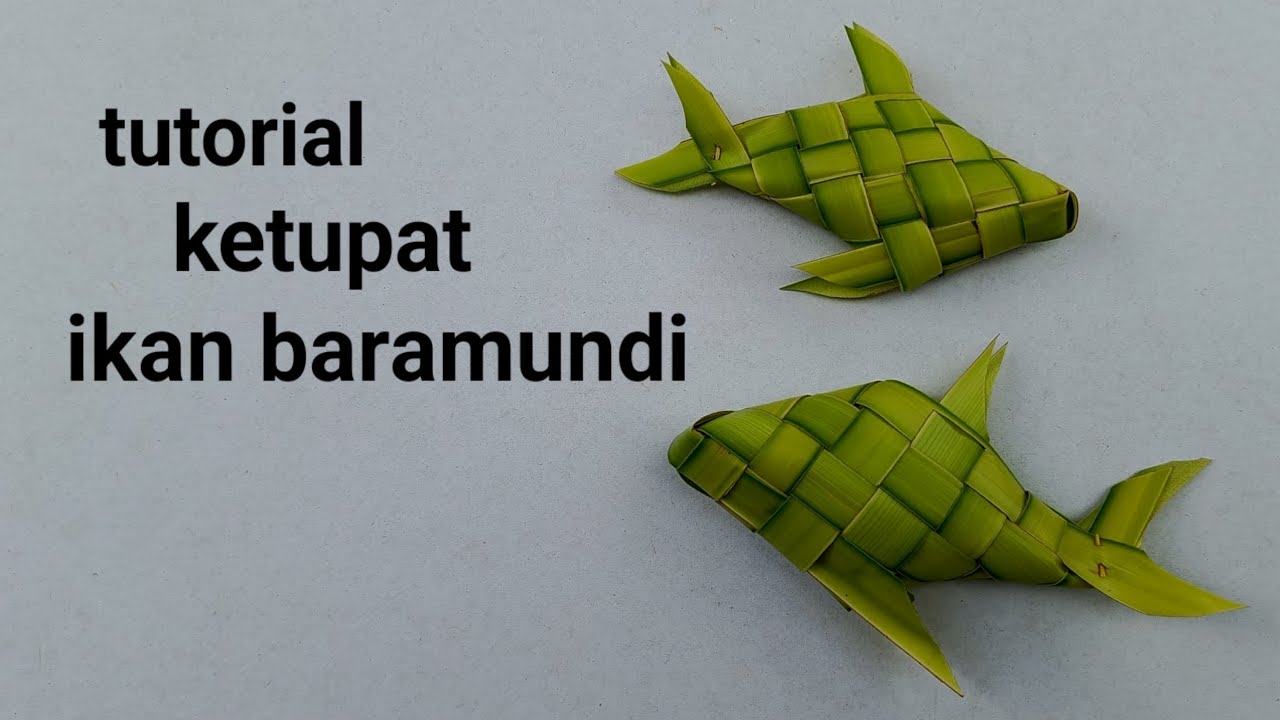 Cara membuat ketupat ikan baramundi 