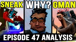 SECRET AGENT IS AN ENEMY? Episode 47 of Skibidi Toilet Analysis | All Secrets & Easter Eggs Theory