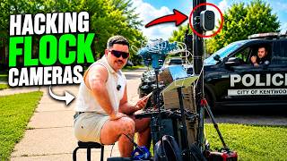 Hacking a Flock Camera Prank (COPS SHOW UP)