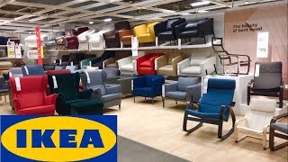 IKEA ARMCHAIRS CHAIRS FURNITURE HOME DECOR SHOP WITH ME SHOPPING STORE WALK THROUGH 4K