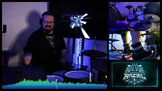 ICONIC METAL REVIVAL 😎 AT-VANCE&#39;s &quot;Witches Dance&quot; #drumcover by RAZIEL #drums #drummer