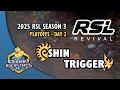 SHIN vs trigger - ZvP | 2025 RSL Season 3: Playoffs Day 2 Co-Stream | StarCraft 2 Tournament