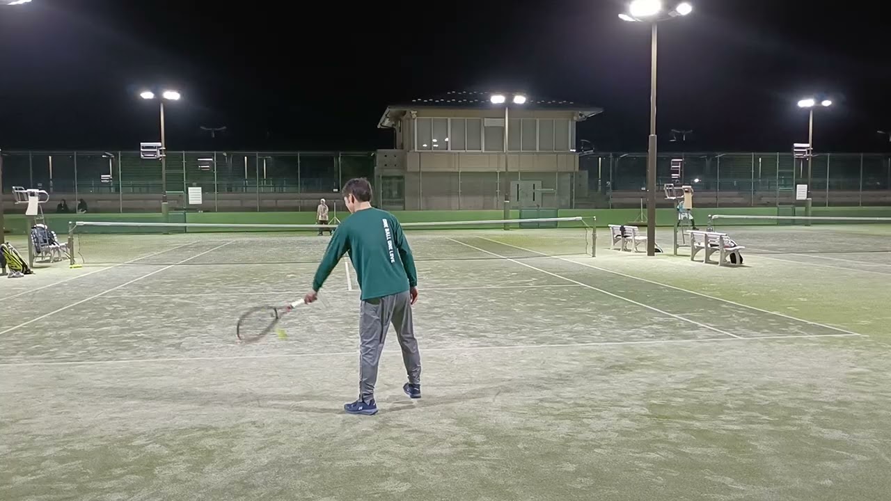 シングルスボコボコの2セット目途中で容量切れで終わってる件