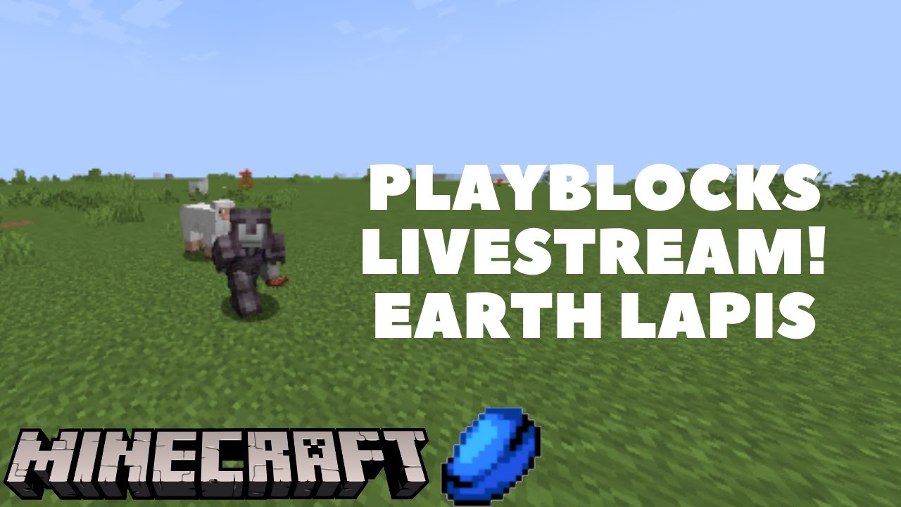 Lapis Stream! | PlayBlocks Minecraft - YouTube