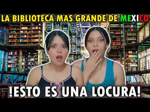LA BIBLIOTECA MAS GRANDE DE MEXICO - CUBANAS REACCIONAN