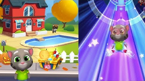 Tom And Gold Run  All Levels 3d Funny Gameplay Android, iOS