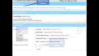 Military For Sale by Owner How to List