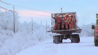 Winter 2015 ice rolling