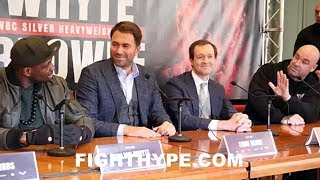 Celebrity (WHOA!) DILLIAN WHYTE AND LUCAS BROWNE ERUPT; TRADE INSULTS AS TEMPERS FLARES AND THINGS GET HEATED Profile