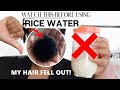 RICE WATER DAMAGED MY HAIR!! WHAT NOBODY TELLS YOU ABOUT RICE WATER! PROTEIN OVERLOAD.