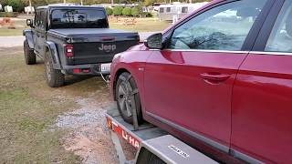 Jeep Gladiator heavy long distance towing review by vegasdavetv 6,869 views 4 years ago 6 minutes, 43 seconds