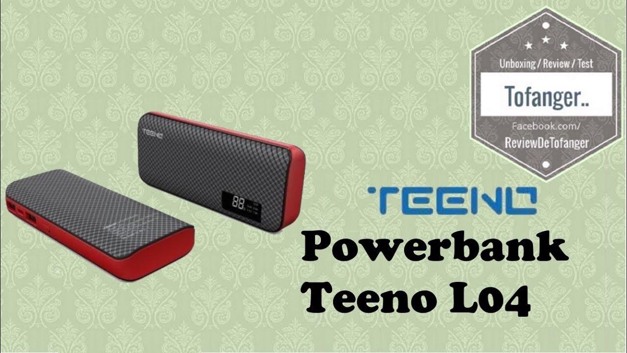 Модель Teeno Powerbank 13800 мАч L04