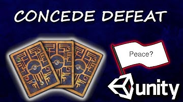 Unity Card Game: Concede Defeat C# #48