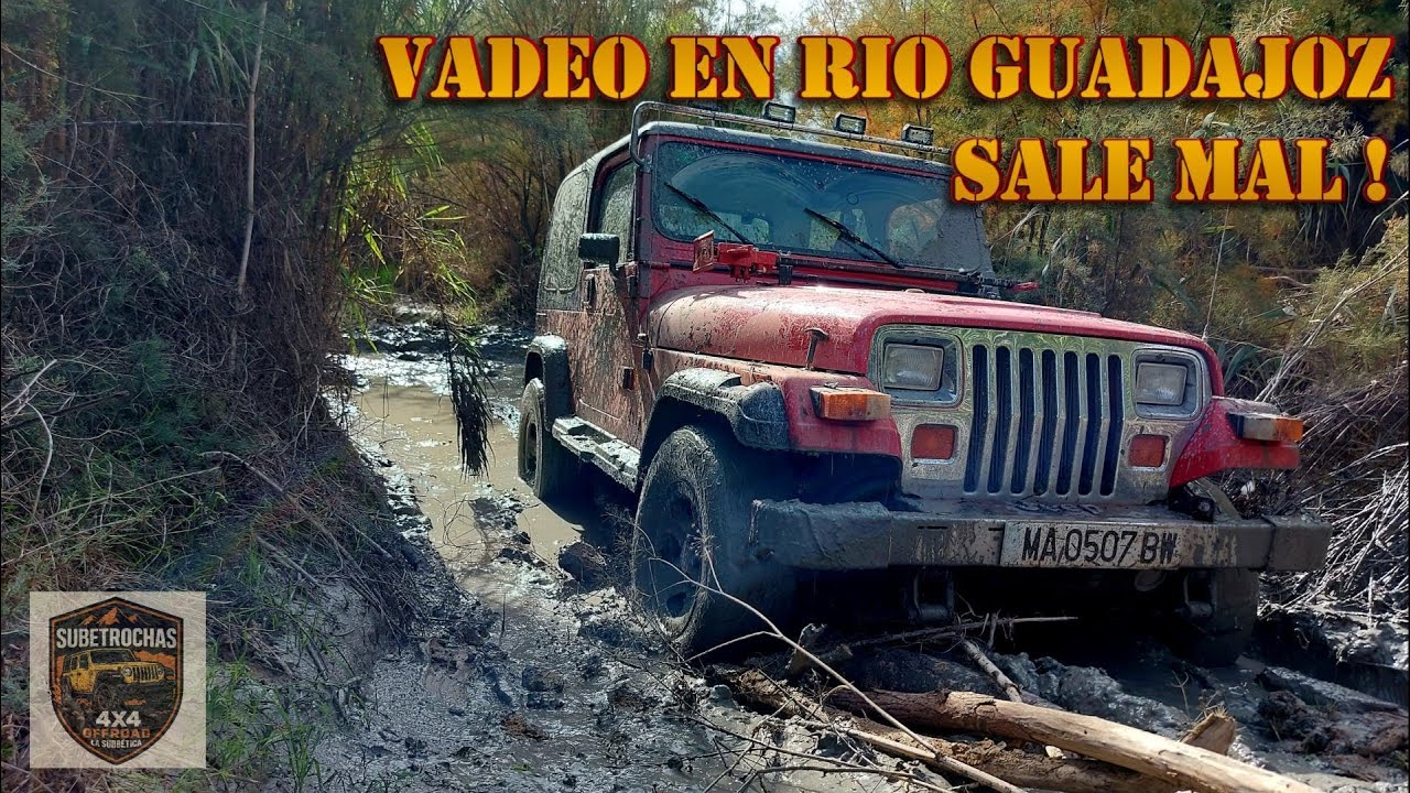 Ruta 4x4 con vadeo fallido de Zamoranos a Priego de Córdoba