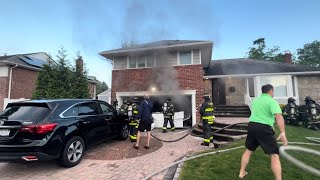 Attached Garage Fire - Syosset NY