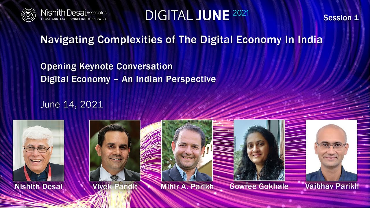 Digital June 2021 (Session I) – Opening Keynote Conversation Digital Economy – An Indian Perspective