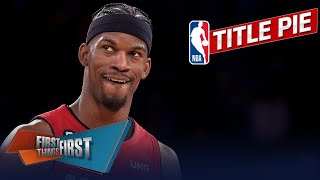 Jimmy Butler, Heat take HUGE slice of NBA Title Pie, Knicks \& Warriors on brink | FIRST THINGS FIRST