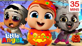 Halloween At School + More Little Angel Kids Songs & Nursery Rhymes