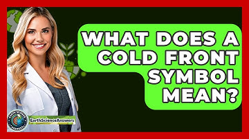 What Does A Cold Front Symbol Mean? - Earth Science Answers