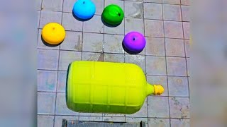 Most Satisfying Glass Bottle Breaking Compilation & Balloon Drops🔥| Colorful Bottle Smash Test🔥❤ screenshot 3