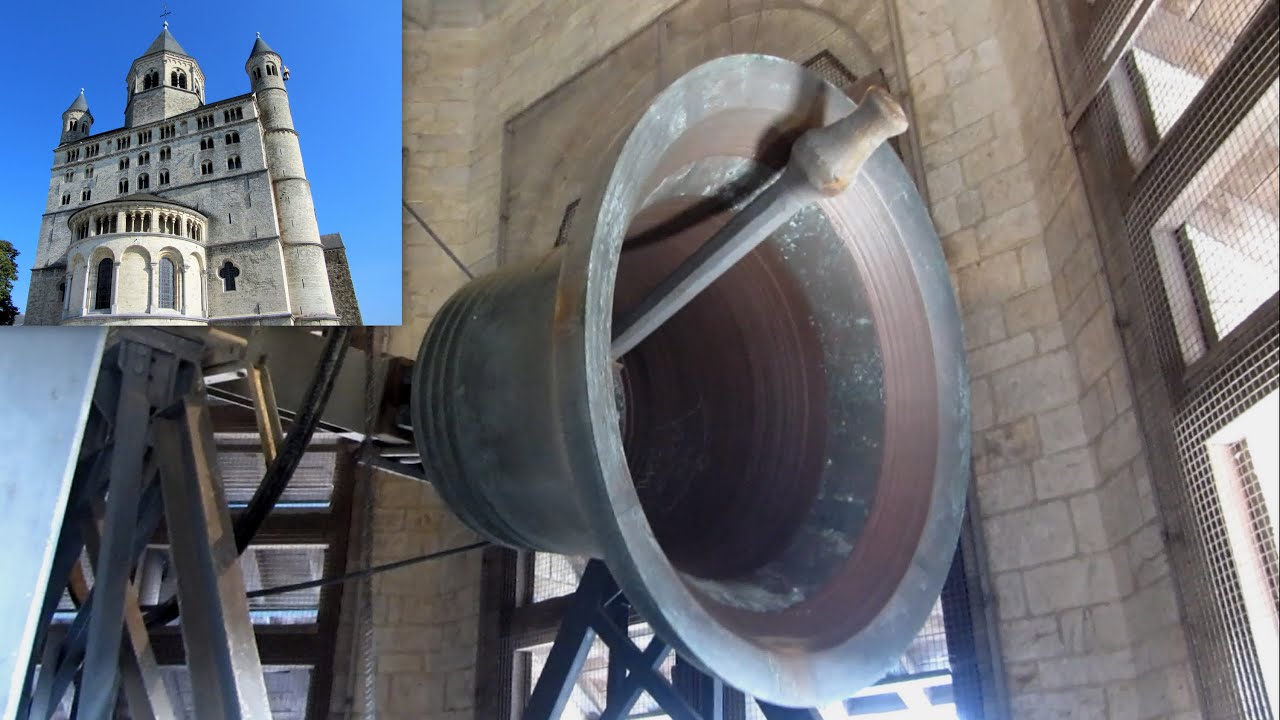 Nivelles, cloches de la collégiale / Nijvel, Sint-Gertrudiskerk, klokken