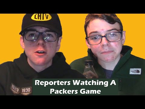 Packers Reporters Watching A Game - Underage Packers - YouTube