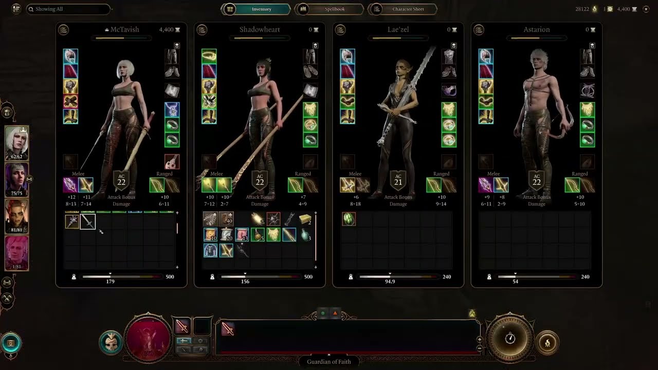 BG3 Obtain Guardian of Faith Longsword (alt method)