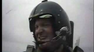 Dale Earnhardt Jr flies with the Blue Angels