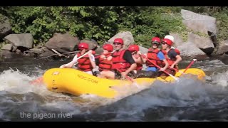 Pigeon Whitewater River Rafting near Gatlinburg Tennessee with NOC