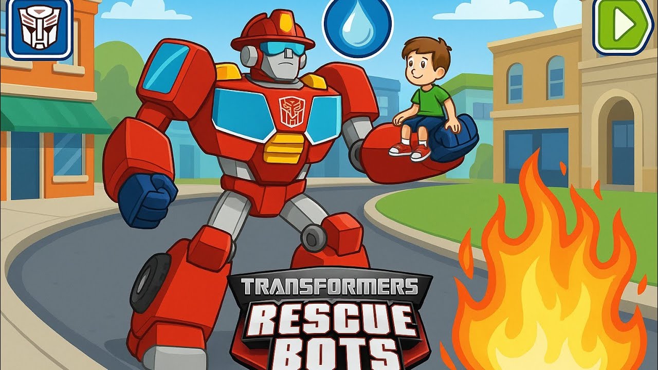 Dash to the Rescue! | Transformers Rescue Bots Gameplay | Twenty One Gamer