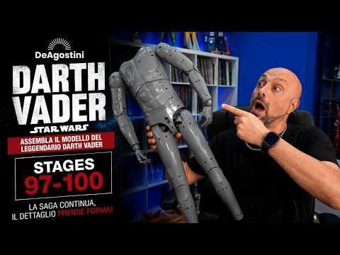 DeAgostini Darth Vader — Almost finished! The body takes shape | Stages 97-100