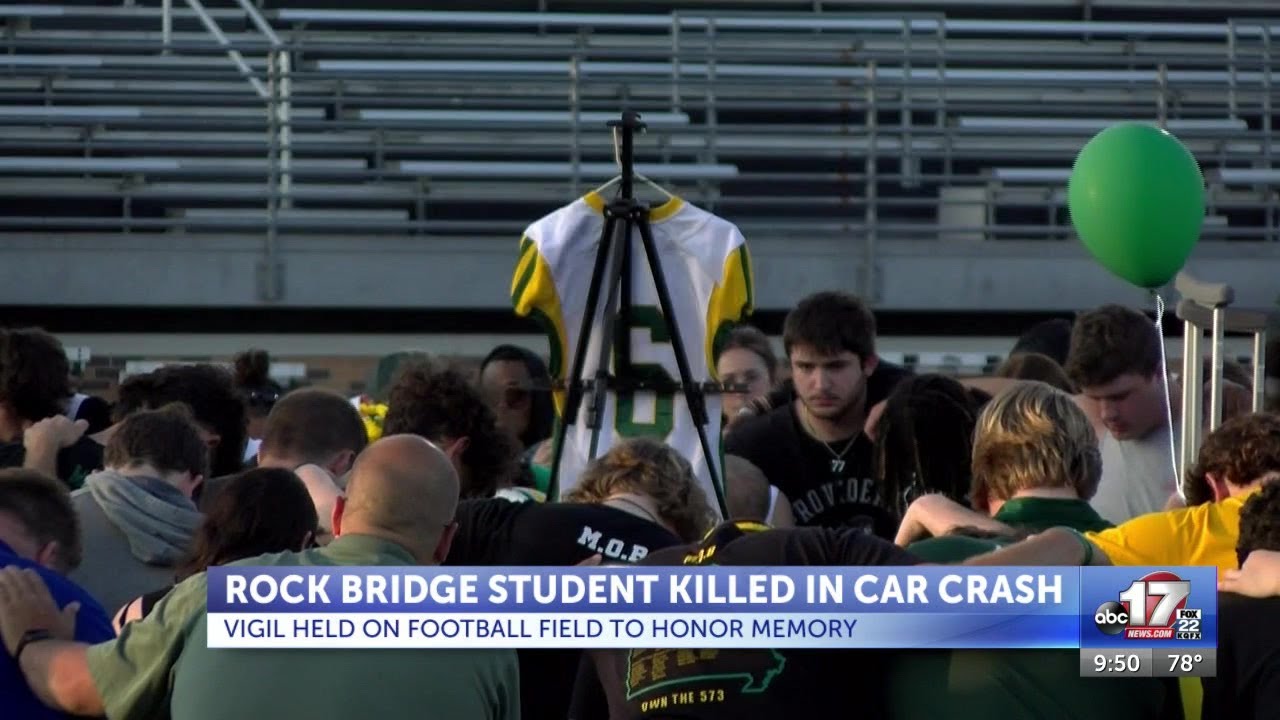 Vigil held to honor Rock Bridge student killed in car crash