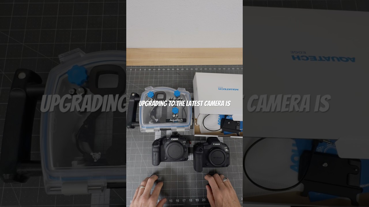 Upgrade your water housing with our Conversion Kits. Available online for a range of cameras 📷