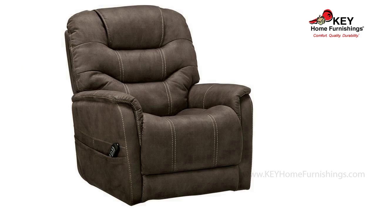 Ashley Ballister Power Lift Recliner 2160412 KEY Home YouTube