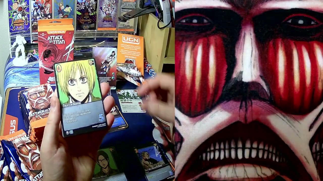 UVS Attack on Titan - Blind Box Opening!