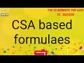 Simple formulas on CSA//#Mensuration//#shorts@ClassmateSuccess