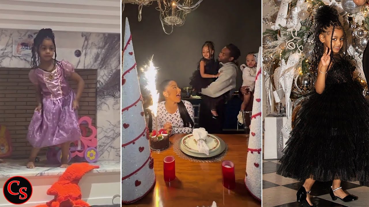 Cardi B Daughter Kulture Shows Off Some Dance Moves After Celebrates