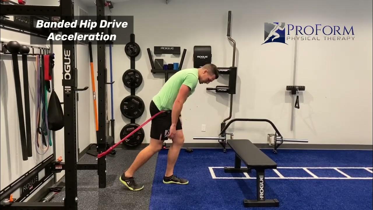 Banded Hip Drive (Acceleration) YouTube