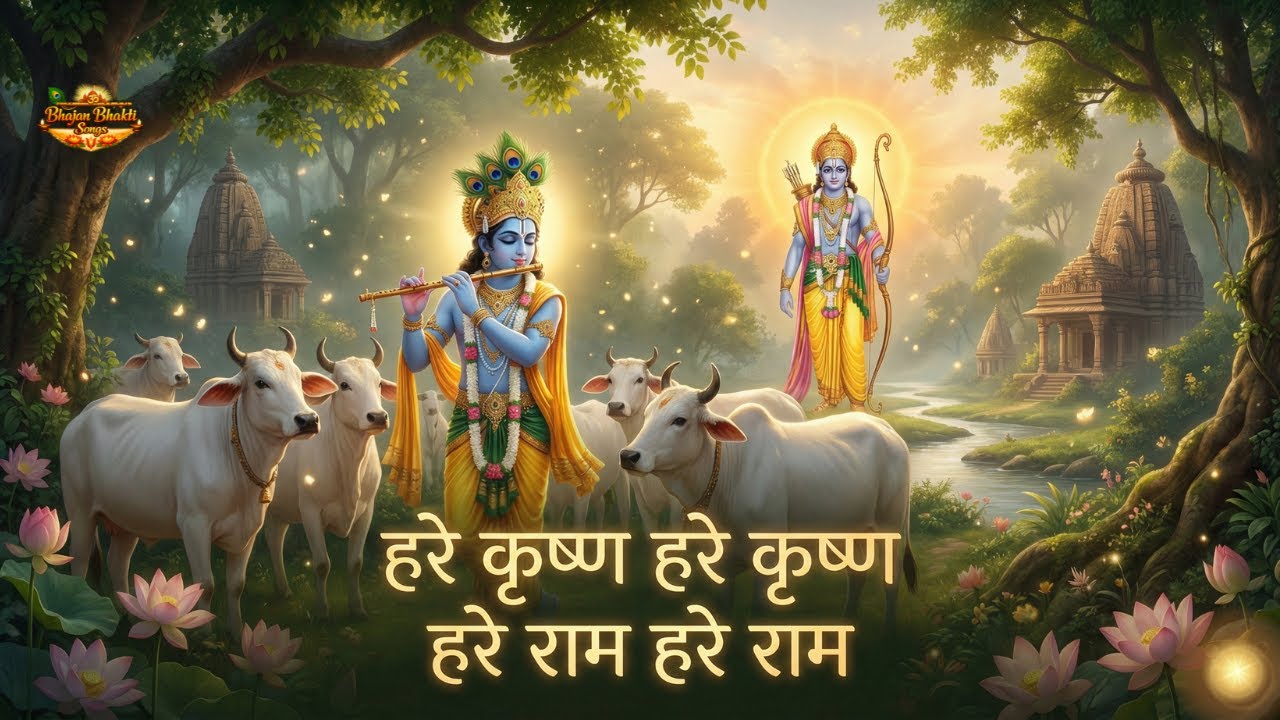 हरे कृष्ण हरे कृष्ण महा मंत्र | Powerful Hare Krishna Hare Rama Bhakti Mantra 