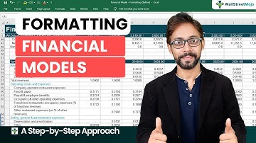 Formatting Financial Models Like A Pro!  (Step by Step Tutorial by Ex-JPMorgan Analyst)