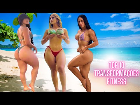 AS TOP 10 TRANSFORMAÇÕES DE ATLETAS E MODELOS FITNESS MEXICANAS - VITRINE MAROMBA