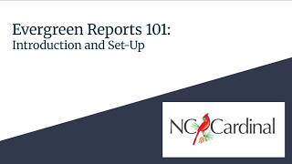 Reports 101: Cataloging and Bibliographic Record Reports