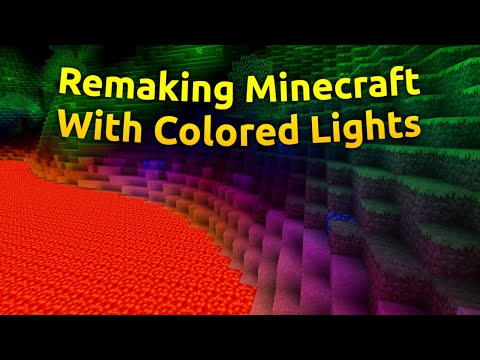 I Remade Minecraft With Colored Lights