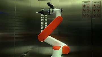 Have you ever seen a food delivery robot that can take the elevator by itself?