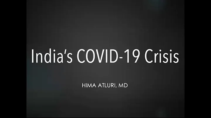 6-3-21 - Indias COVID-19 Crisis & Subspecializatio...