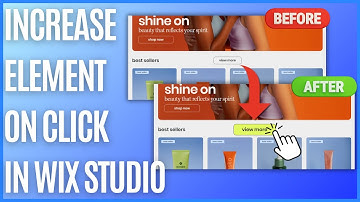 How to Increase Element on Click in Wix Studio [Quick Guide]