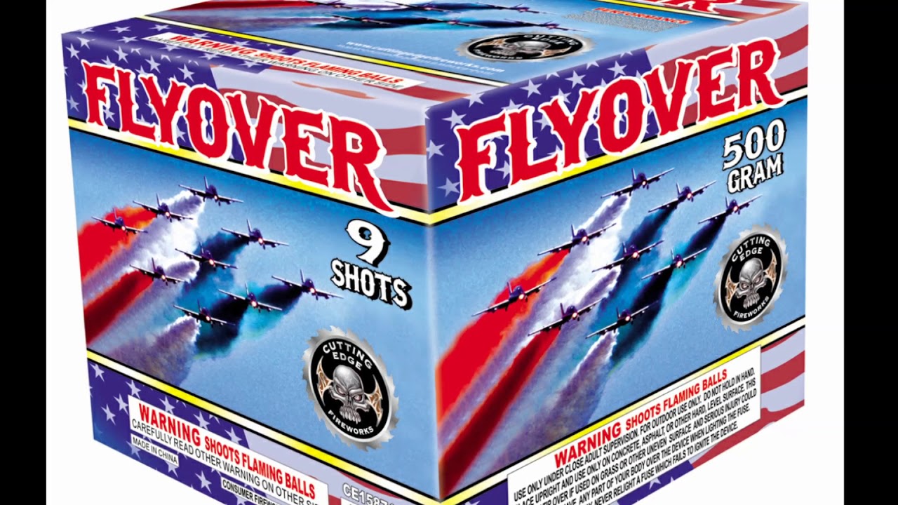 FLYOVER 2" Cutting Edge fireworks KING of BOOM Fireworks YouTube