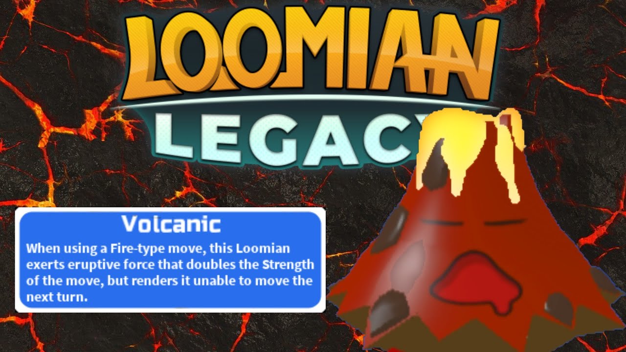 VOLCANIC Krakaloa Is OP!!! (Loomian Legacy PVP) YouTube