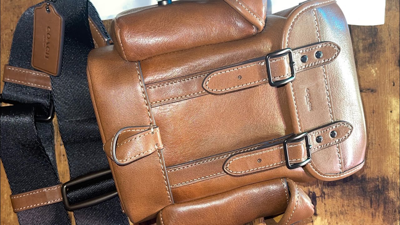 Coach Hitch Backpack 13 Unboxing & Review YouTube